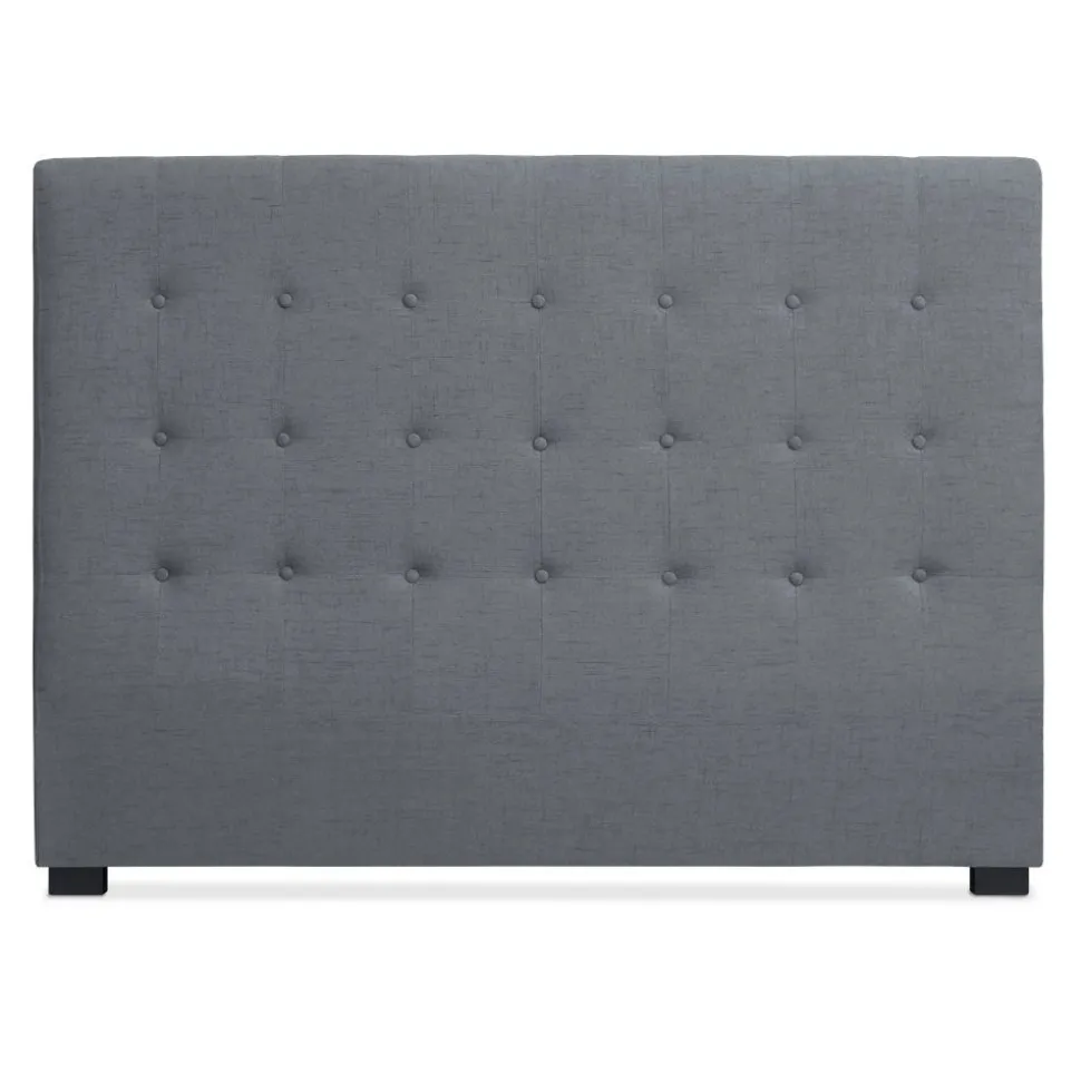 Tête de lit Luxor 160cm Tissu Gris