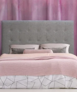 Tête de lit Luxor 160cm Tissu Taupe