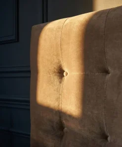 Tête de lit Luxor 180cm Velours Taupe