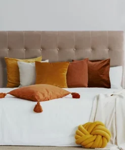 Tête de lit Luxor 160cm Velours Taupe