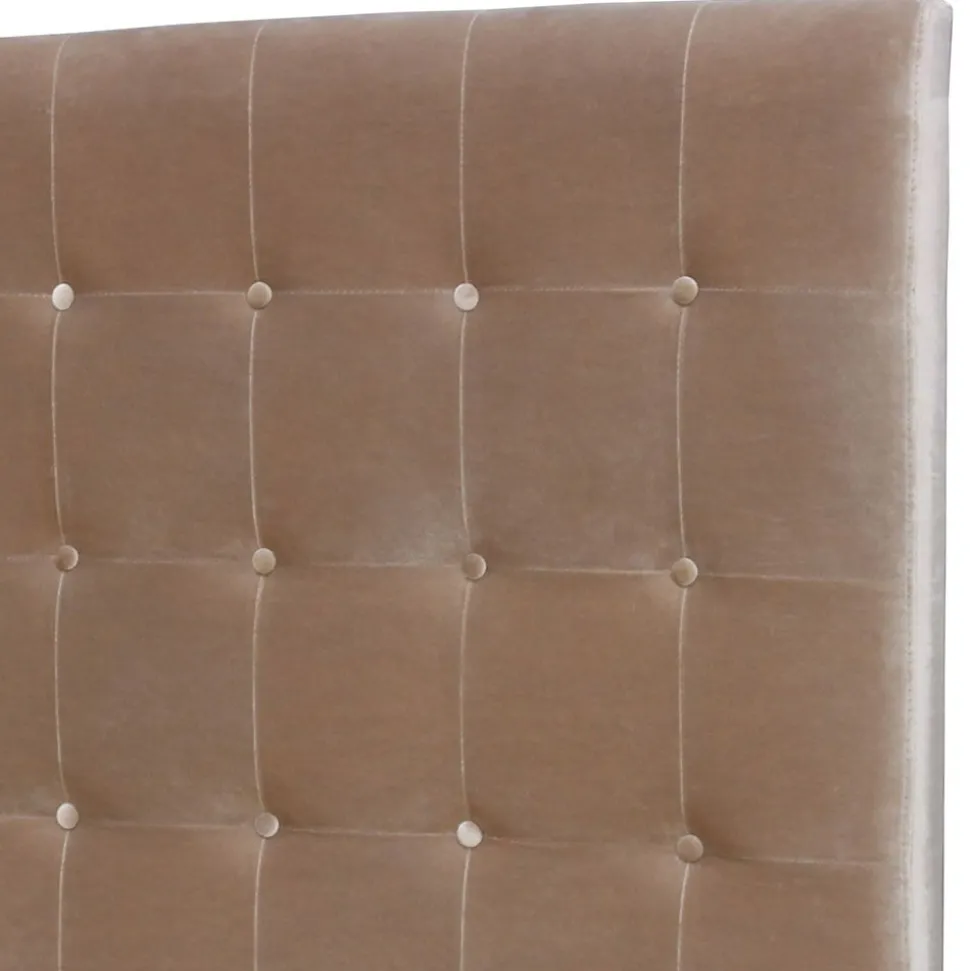 Tête de lit Luxor 160cm Velours Taupe