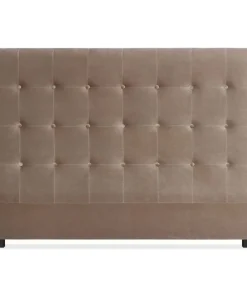 Tête de lit Luxor 160cm Velours Taupe