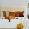 Tête de lit Luxor 160cm Velours Beige