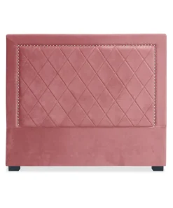 Tête de lit Meghan 140cm Velours Rose