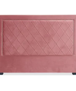 Tête de lit Meghan 160cm Velours Rose