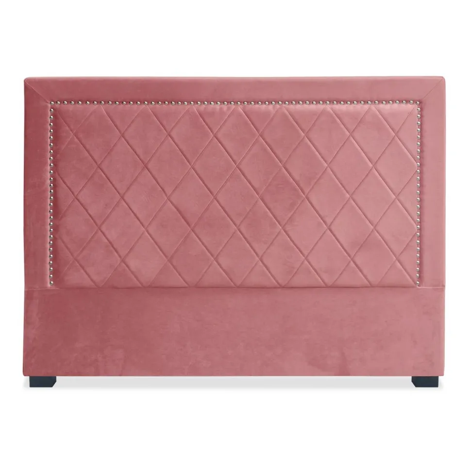 Tête de lit Meghan 160cm Velours Rose