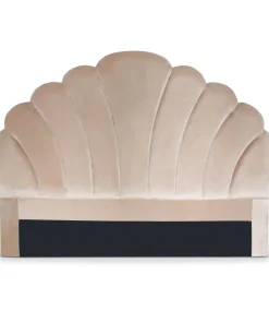 Tête de lit Mermaid 140 cm Velours Taupe