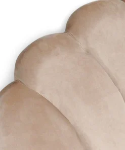 Tête de lit Mermaid 140 cm Velours Taupe