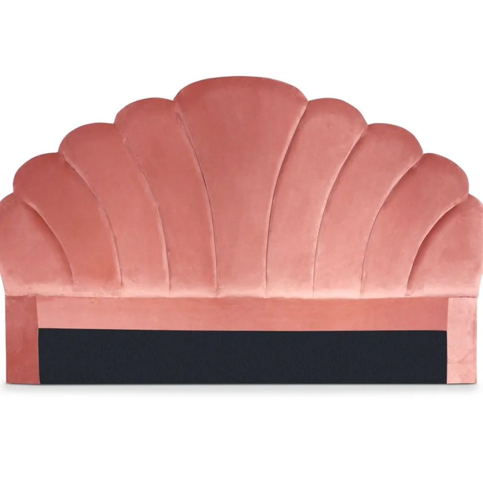 Tête de lit Mermaid 180 cm Velours Rose