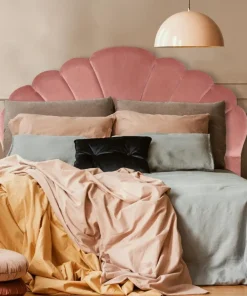 Tête de lit Mermaid 180 cm Velours Rose