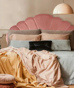 Tête de lit Mermaid 180 cm Velours Rose