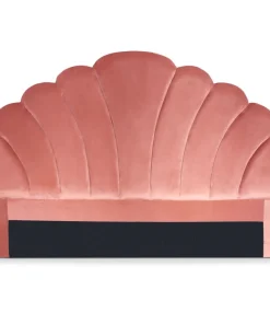 Tête de lit Mermaid 160 cm Velours Rose