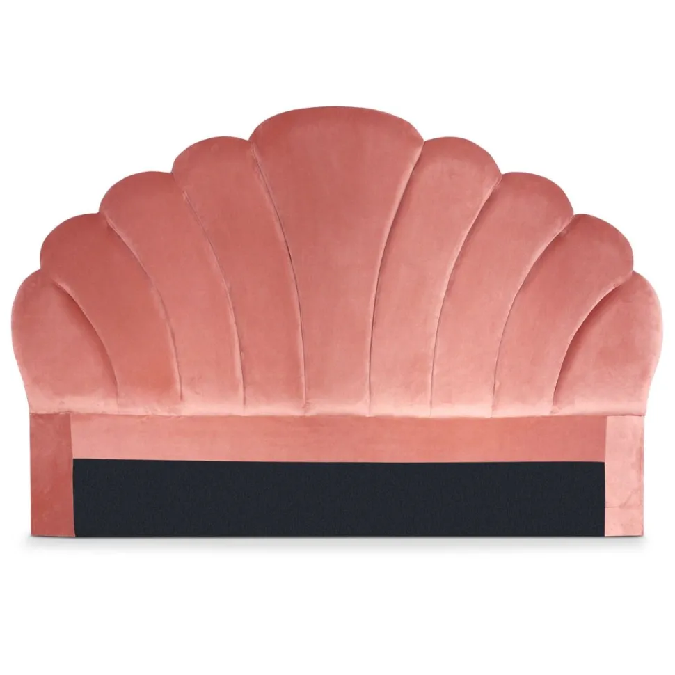 Tête de lit Mermaid 160 cm Velours Rose