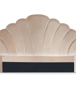 Tête de lit Mermaid 160 cm Velours Taupe