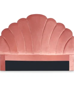 Tête de lit Mermaid 140 cm Velours Rose