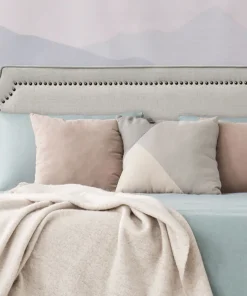 Tête de lit Milana 140cm Tissu Beige