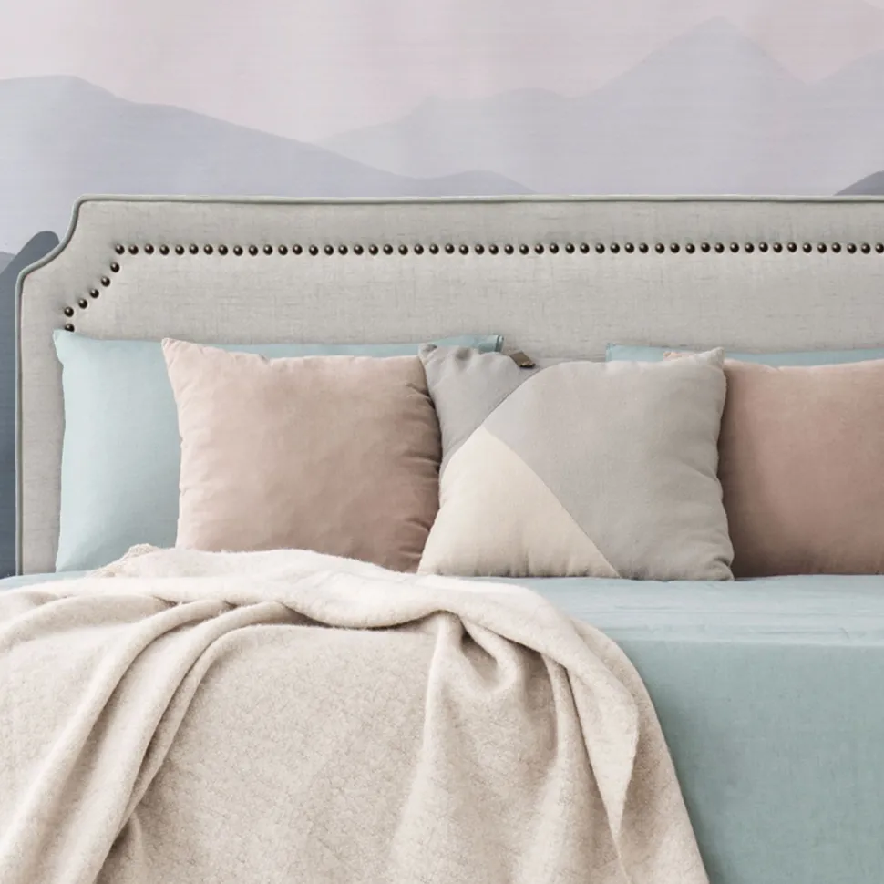 Tête de lit Milana 140cm Tissu Beige
