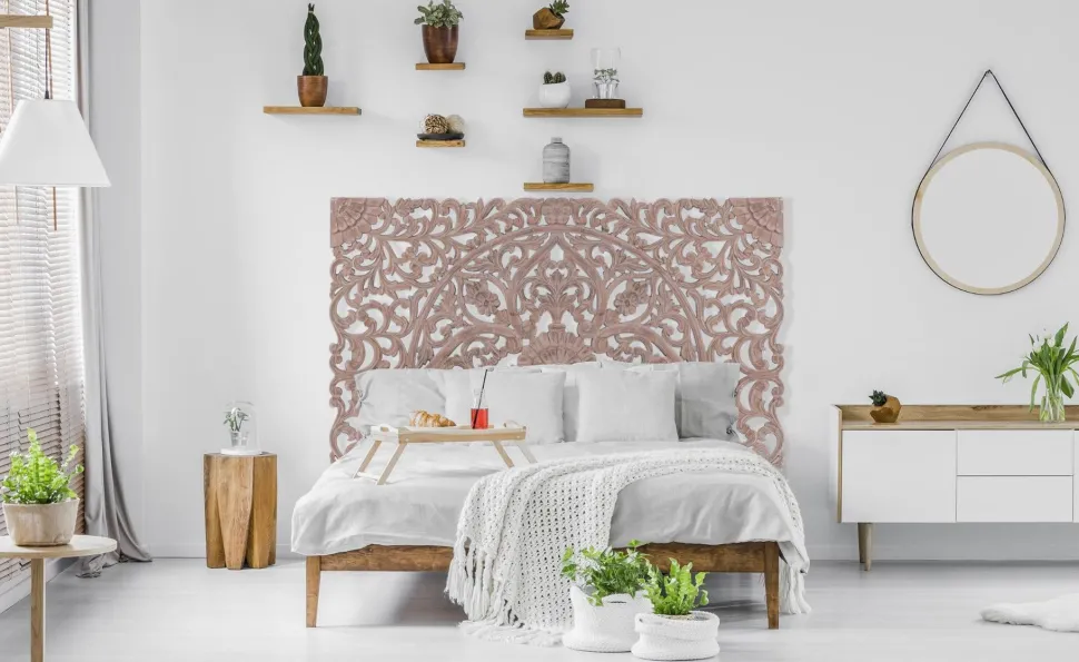 Tête de lit Serena 180cm Bois Marron