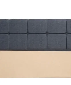 Tête de lit Testin 120cm Velours Anthracite