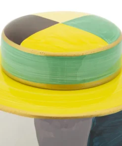 Vase artistique cubiste Piccassy Multicolore