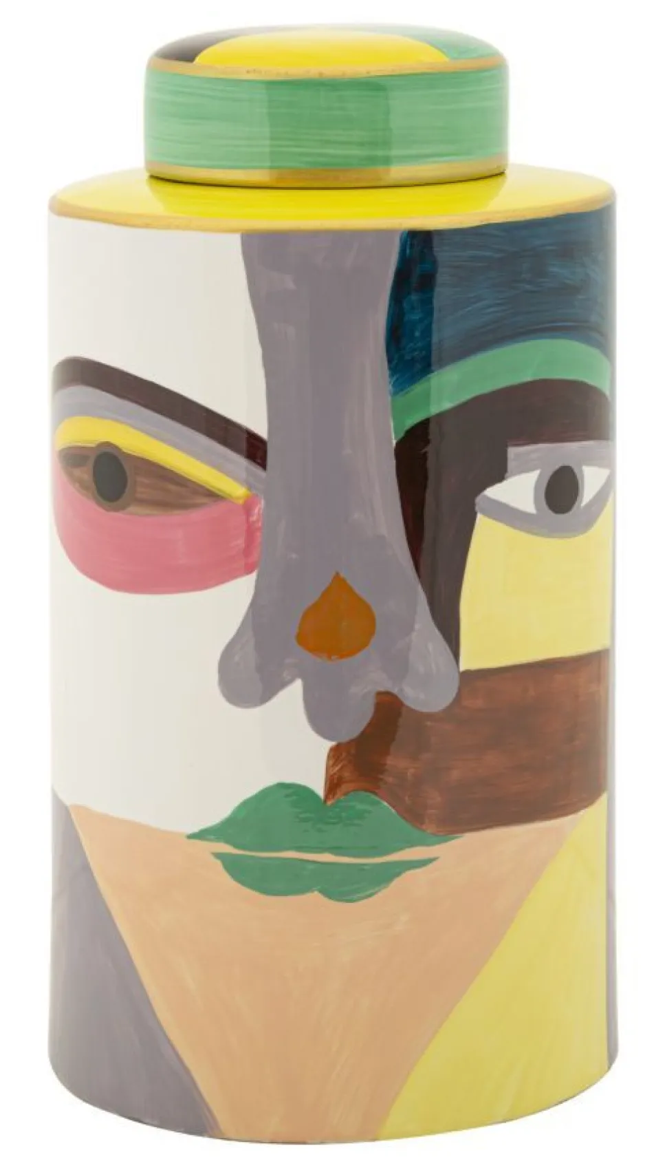 Vase artistique cubiste Piccassy Multicolore