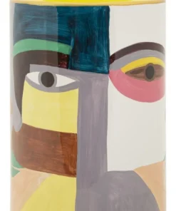 Vase artistique cubiste Piccassy Multicolore