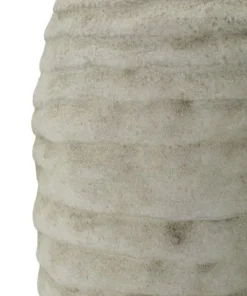Vase compact finition mate intérieur doré