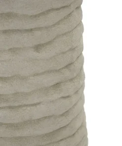 Vase cylindrique Lima finition naturelle intérieur doré