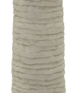 Vase cylindrique Lima finition naturelle intérieur doré