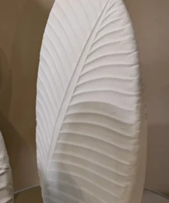 Vase décoratif élancé finition mate Dune couleur Crème