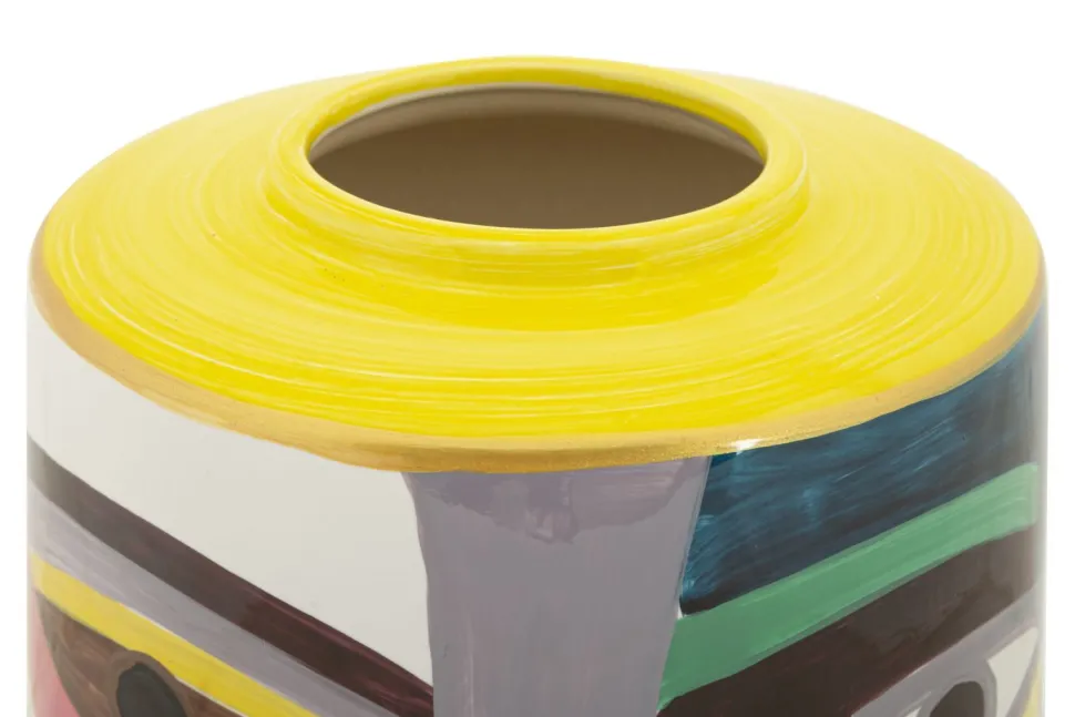 Vase design artistique coloré Piccassy