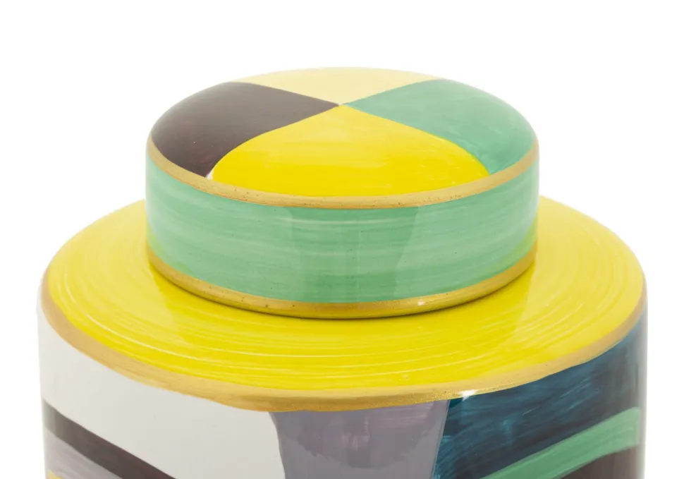 Vase design artistique coloré Piccassy