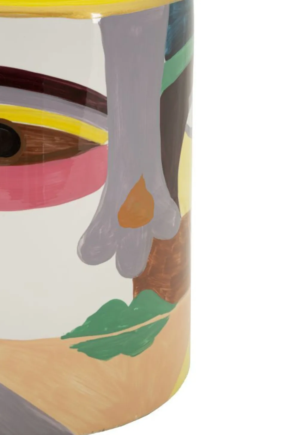 Vase design artistique coloré Piccassy