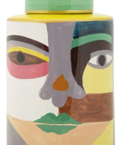 Vase design artistique coloré Piccassy