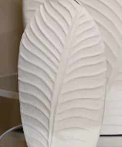 Vase Dune effet Sable surface Feuillue
