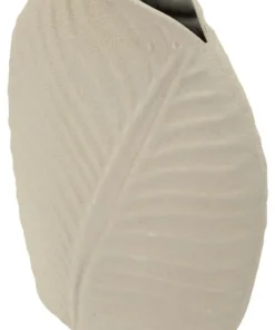 Vase Dune effet Sable surface Feuillue