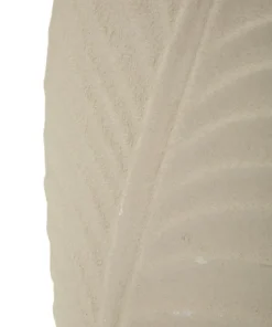 Vase Dune effet Sable surface Feuillue