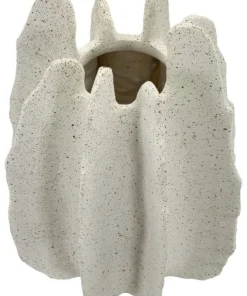 Vase en résine effet pierre