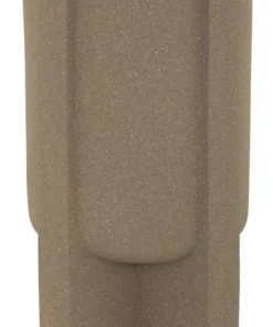 Vase géométrique Moai effet sculptural couleur Terre