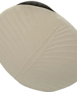 Vase rond Dune finition texturée beige
