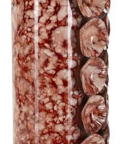 Vase rouge design original