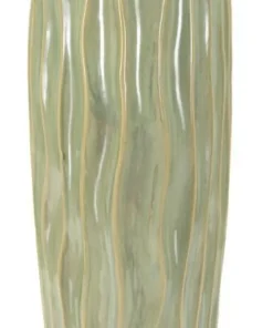 Vase sinueux finition brillante couleur neutre