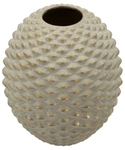 Vase sphérique en relief effet bijou