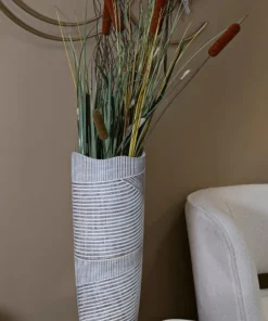 Vase Woodey Résine effet Bois