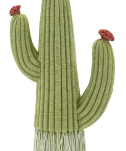 Végétation décorative Cactus Stons vert avec fleurs colorées